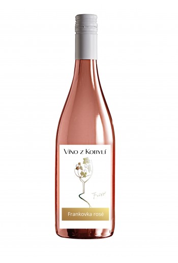 Víno z Kobylí Frankovka rosé perlivé víno  Víno z Kobylí - Pravda o lidech a zemi